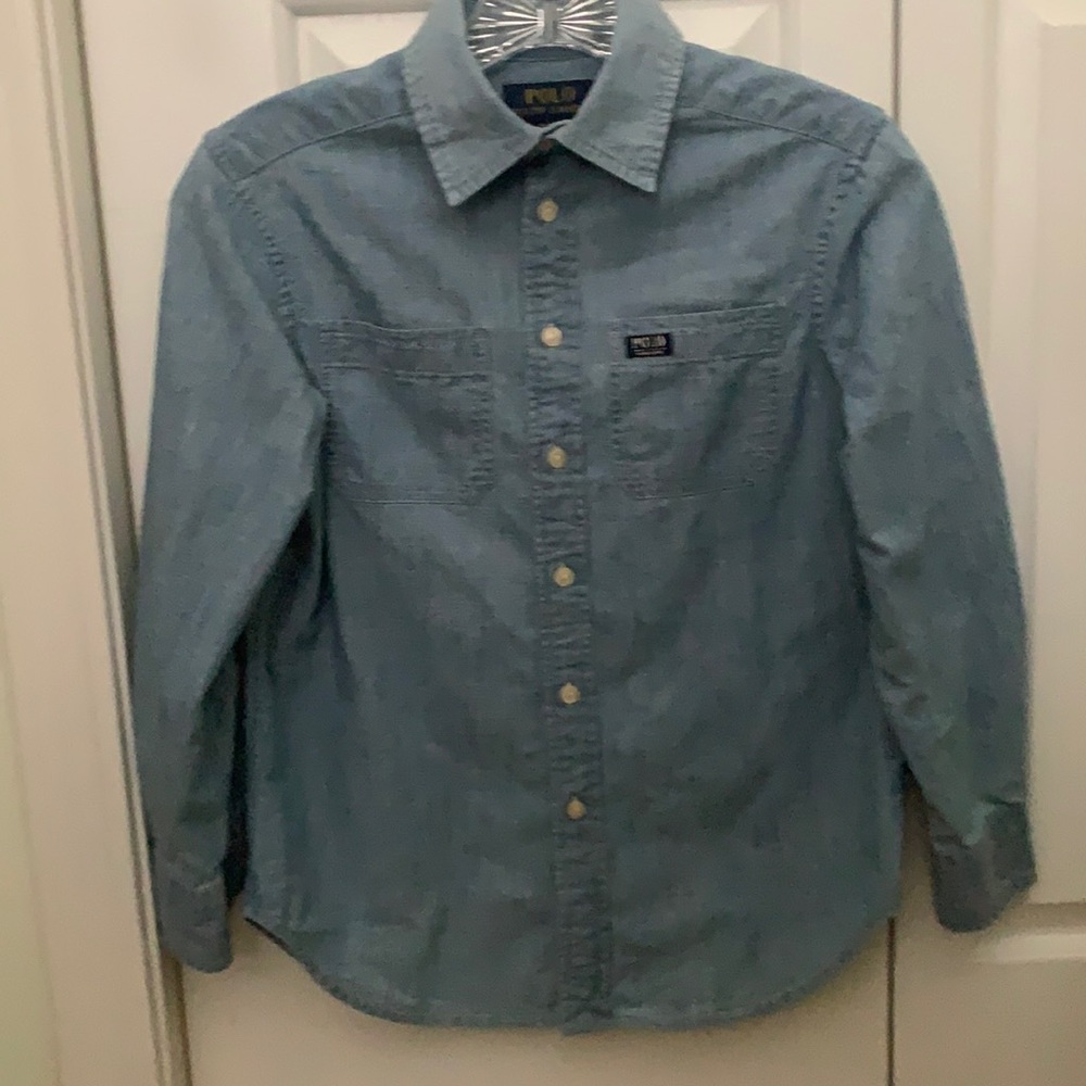 Boys Polo by Ralph Lauren long sleeve button down shirt